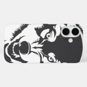 Tête de Loup Case-Mate Coque iPhone (Verso (horizontal))