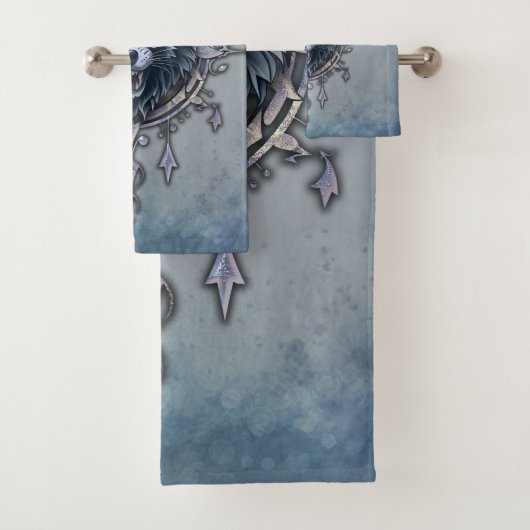 Tête de loup mystique. (En situation)