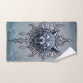Tête de loup mystique. (Serviette à main)