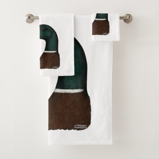 Tête de Mallard Drake (En situation)