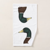 Tête de Mallard Drake (Serviette à main)