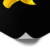 Tête de marguerite jaune Helenium Affiche (Coin)