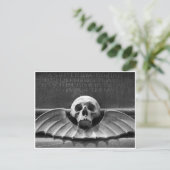 Tête de mort, carte du Cabinet (Debout devant)