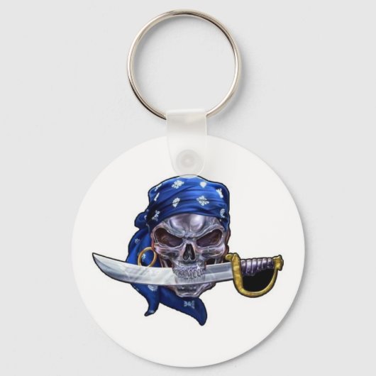 tete de mort sleutelhanger (Voorkant)