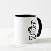 Tête de pot - Café Drôle café Combo Mug (Devant droit)