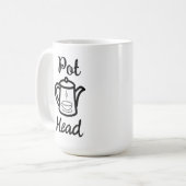 Tête de pot - Café Drôle café Combo Mug (Devant gauche)
