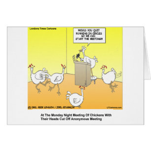 Tête de poule Anonyme Dons de Cartoon & Tee - shir