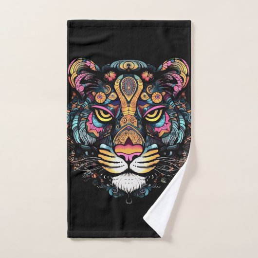 Tête de tigre (Serviette à main)
