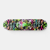 Tête de tigre colorée - Tiger Skateboard (Horz)