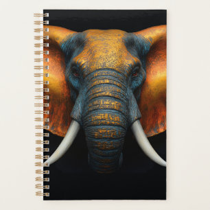 Tête d'éléphant d'Afrique