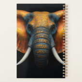 Tête d'éléphant d'Afrique (Dos)