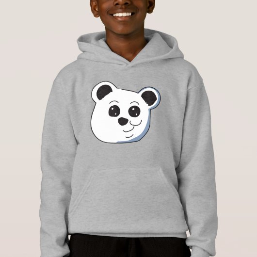 Tête d'ours panda de dessin animé (Devant)