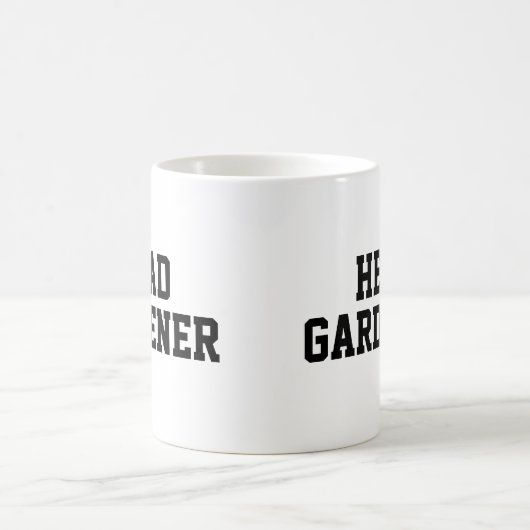Tête Gardener tasse à café (Centre)