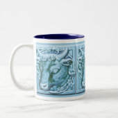 Tête Majolica inspiré Art Café Mug (Gauche)