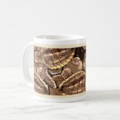Tête noire Tortue de mer Hatcheuse Mug (Devant gauche)