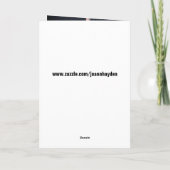 TÊTE SUR LES RETOMBÉES POUR VOTRE CARTE VALENTINE (Dos)