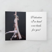 TÊTE SUR LES RETOMBÉES POUR VOTRE CARTE VALENTINE (Intérieur)