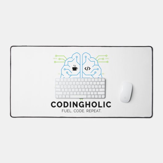 Tête Tech Codingholic Programmeur & Codeurs (Clavier et souris)