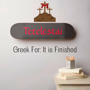 Tetelestai Christelijk Skateboard