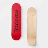 Tetelestai Christelijk skateboard (Voorkant)