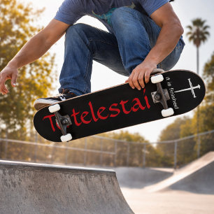 Tetelestai Drie Nagels Christelijk Skateboard