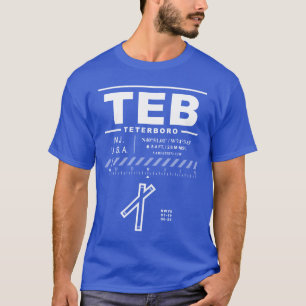 Teterboro Luchthaven TEB T-shirt