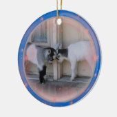 TÊTES DE BOUT - ORNEMENTS DE NOËL DE CHÈVRES DE (Gauche)
