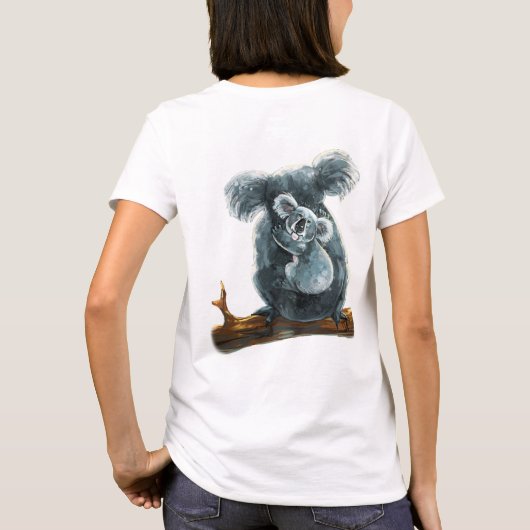 Têtes et torchons Koala T-shirt ours (Dos)