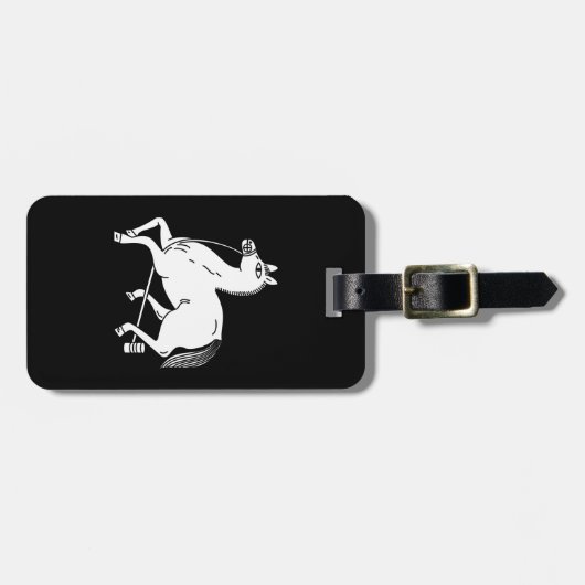 Tethered champion bagagelabel (Voorkant horizontaal)