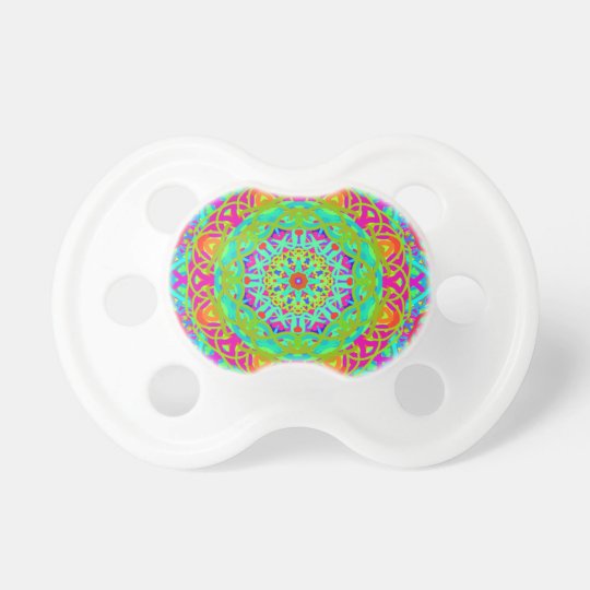 Tétine Célébrons le mandala coloré