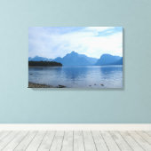 Teton Beauty Canvas Afdruk (Insitu (Houten vloer))
