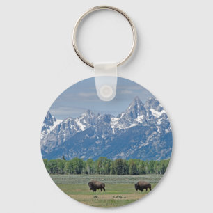 Teton Buffalo-sleutelhanger Sleutelhanger