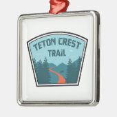 Teton Crest Trail Metalen Ornament (Links)