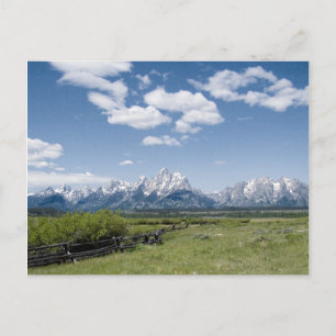 Teton Fence Briefkaart