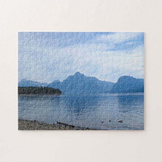 Teton Schoonheid Legpuzzel (Horizontaal)