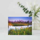 Teton Sunrise Briefkaart (Staand voorkant)