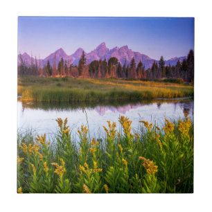 Teton Sunrise Tegeltje