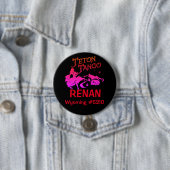 Teton Tango-naamlabel Ronde Button 7,6 Cm (In situ)