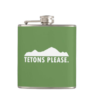 Tetons alstublieft heupfles