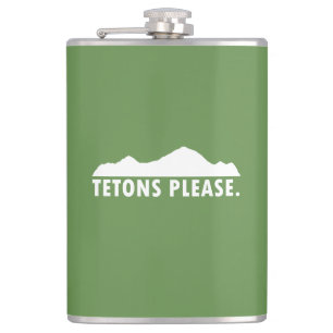 Tetons alstublieft heupfles
