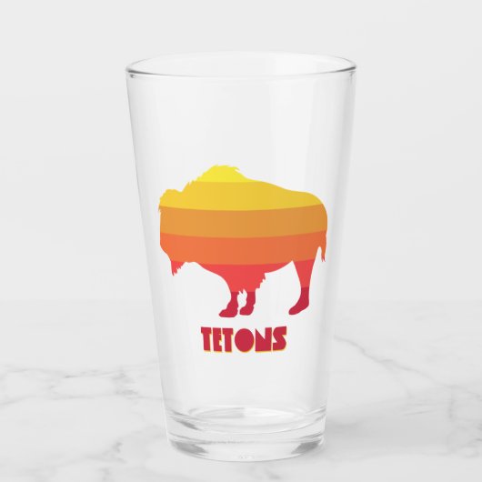 Tetons Bison Glas (Voorkant)