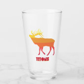 Tetons Elk Glas (Voorkant)