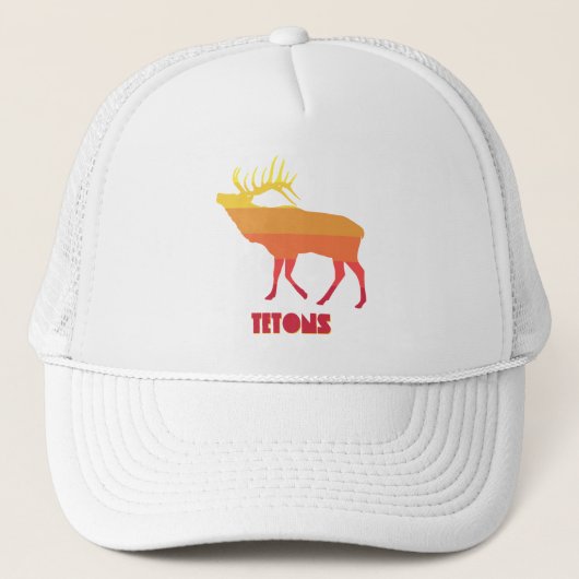 Tetons Elk Trucker Pet (Voorkant)