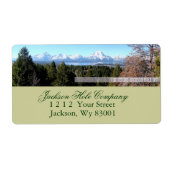 Tetons Etiket (Voorkant)