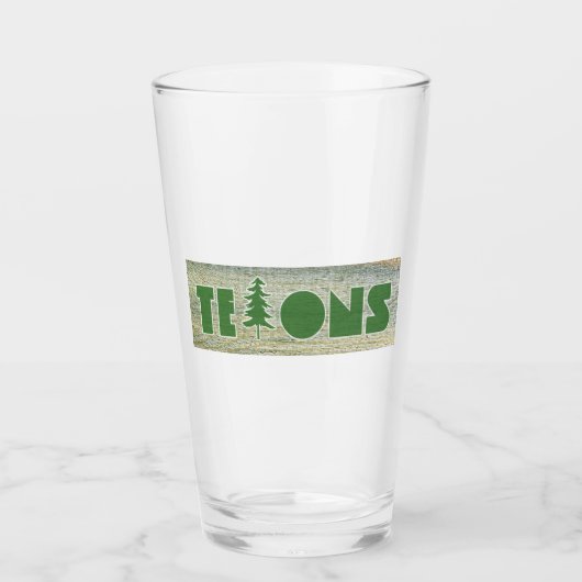 Tetons Glas (Voorkant)