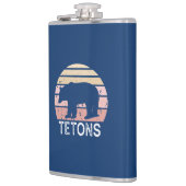 Tetons Retro Beer Heupfles (Links)