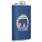 Tetons Retro Beer Heupfles (Rechts)