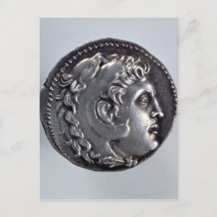 Tetradrachma met Alexander de Grote Briefkaart