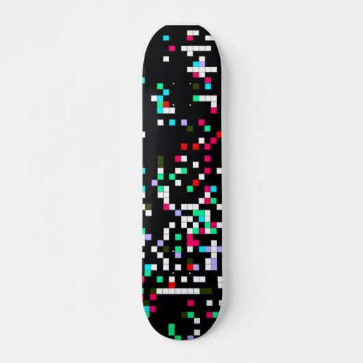 Tetris #1 skateboard (Voorkant)