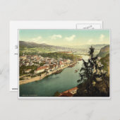 Tetschen, Bohemian Zwitserland, Bohemia, Austro-Hu Briefkaart (Voorkant / Achterkant)